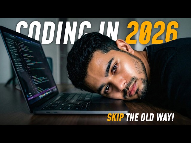 How I Would Learn to Code in 2026 (If I had to start over) | Beginner Guide