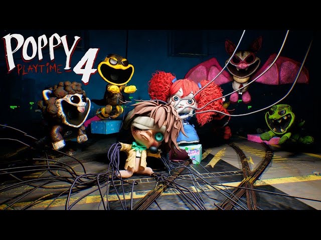 Poppy Playtime: Chapter 4 nightmare Critters.