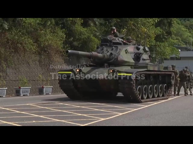 Taiwan Army Deploys Tanks and Artillery to East Coast in Simulated Chinese Landing Drill