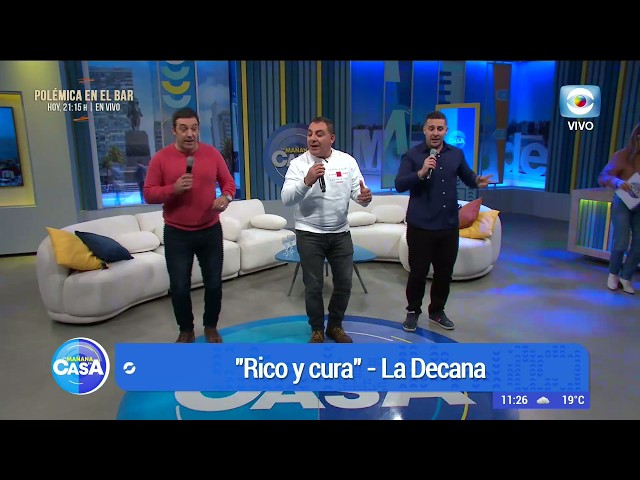 La Decana canta "Rico y cura" en La Mañana en Casa