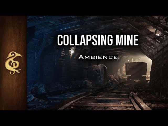 Collapsing Mine | RPG Dungeon Ambience | 3 Hours