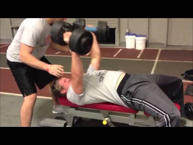 Davis Training Systems - DB bench w/ fat gripz