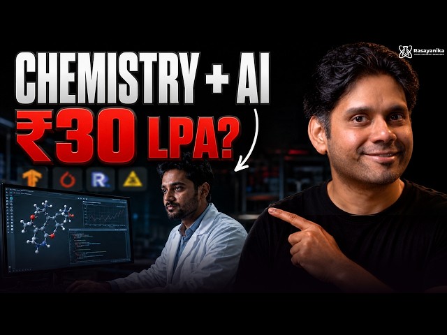 Chemistry + AI = ₹30 Lakhs Per Annum Salary? Nobody Tells You the Truth.