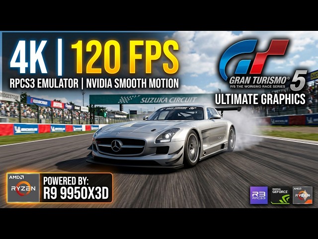 Gran Turismo 5 at 4K 120FPS on RPCS3 - Looks Insanely Good in 2026!