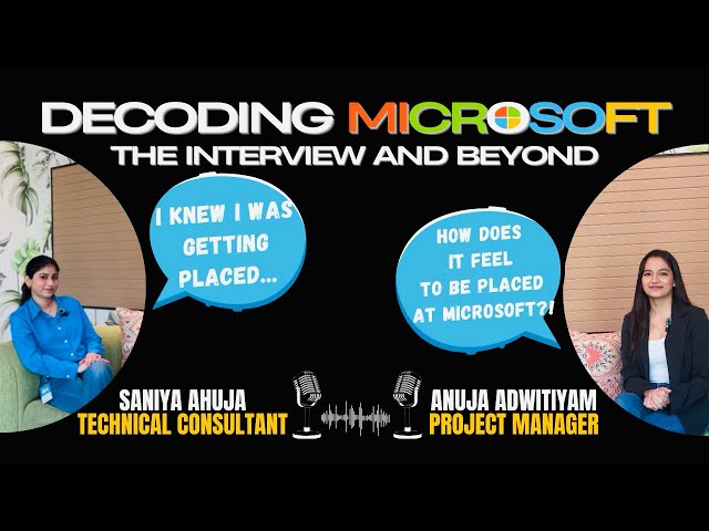 Saniya’s journey to Microsoft🎊 : how she became a technical consultant at Microsoft 🥰✅