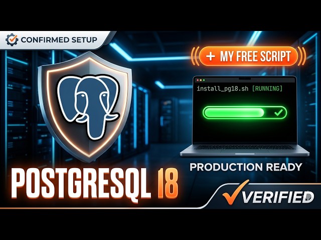 PostgreSQL 18 on Linux (Tested & Verified for Production)