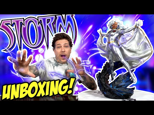 STORM (X-Men) Premium Format Statue Unboxing & Review | SIDESHOW