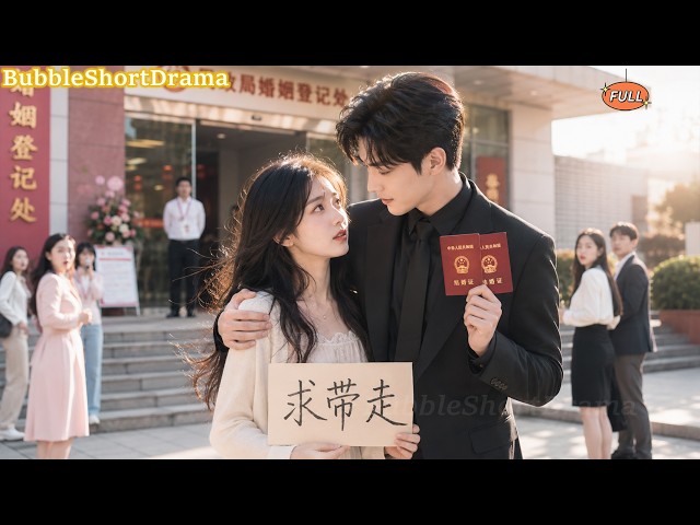 【FULL】🫧落魄女孩為救爺爺只好賣身賺錢，卻被路過的冷面總裁一眼愛上，閃婚後更是寵上天！😍#一口氣看完 #甜寵 #CEO #爆款短劇 #泡泡短劇