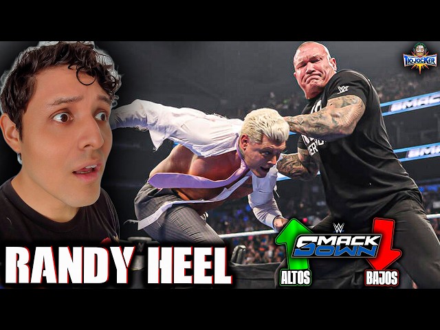 RANDY DESTRUYE a CODY RHODES 😲 POR FIIN!! VUELVE THE VIPER - ALTOS y BAJOS SMACKDOWN