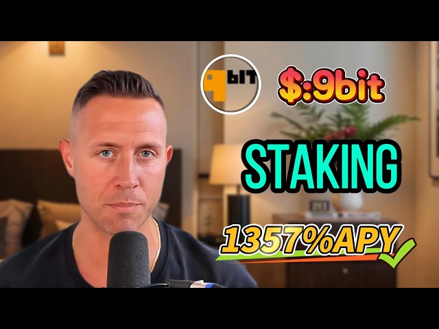 📊 Full Solana 9bit Staking Tutorial | Understanding the 1357% Model