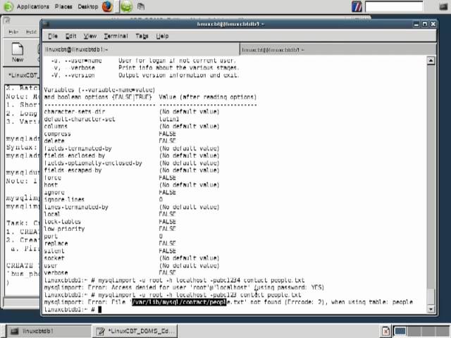 17 Mysql Database   MySQL Import