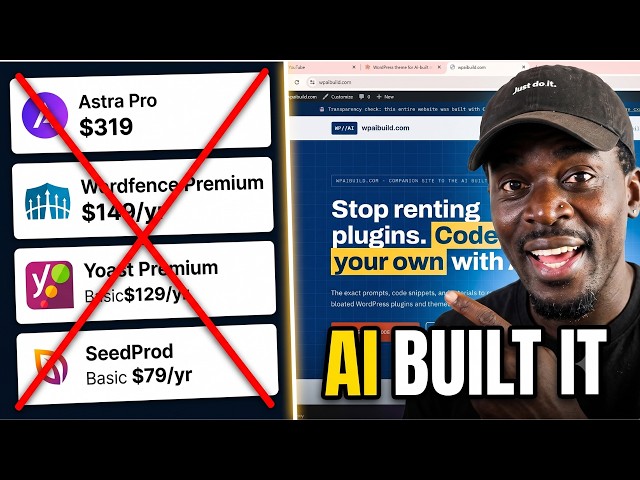How to Build Your Own WordPress Site with AI - AI Built It.
