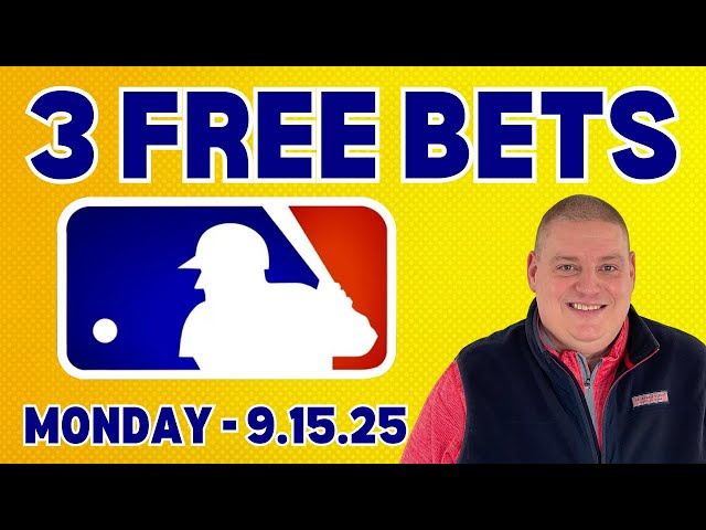 Monday Free 3 Picks & Betting Predictions - 9/15/25 l Craig's Picks, Bets, & Predictions