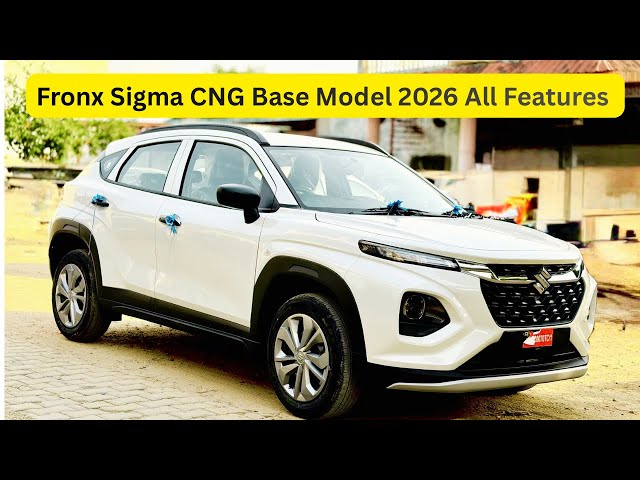 Maruti Fronx Sigma CNG 2026 All Features 🔥 | Best CNG car under 10 lakh | Auto Chain India