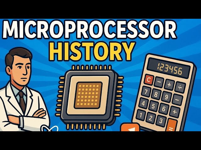 ⚡ The Tiny Chip That Changed the World: Microprocessor Story Explained