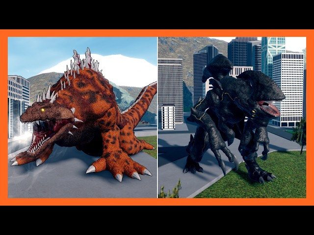 GODZILLA AMPHIBIA & MUTAVORE SHOWCASE! (NEW UPDATE) - Roblox Kaiju Alpha