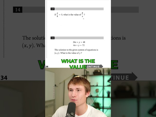 SAT Math is SO EASY🤯