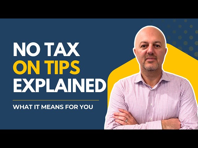 No Tax on Tips Explained: What Workers Need to Know (2025 Trump Tax Bill)