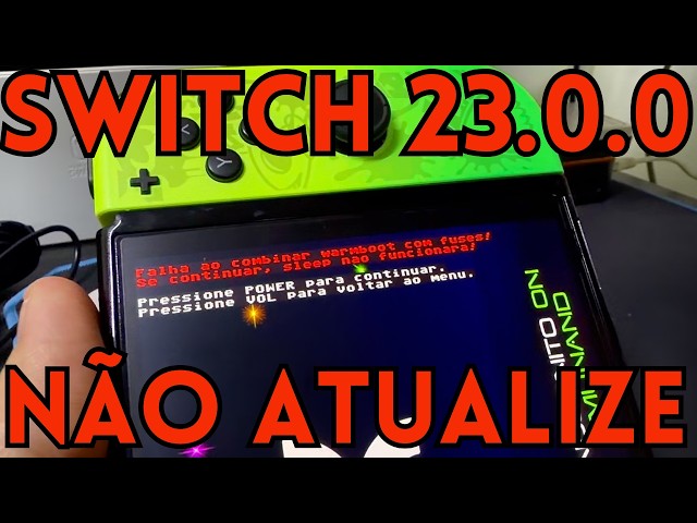NINTENDO UPDATE 23.0.0 I UPDATED AND LOOK WHAT HAPPENED