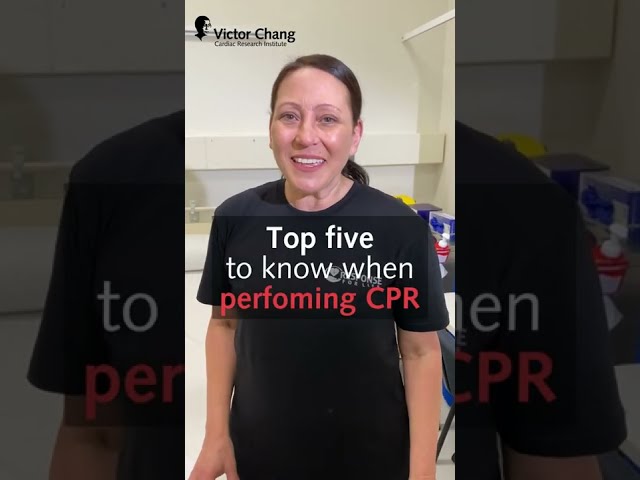 Top 5 to remember when performing CPR #shorts