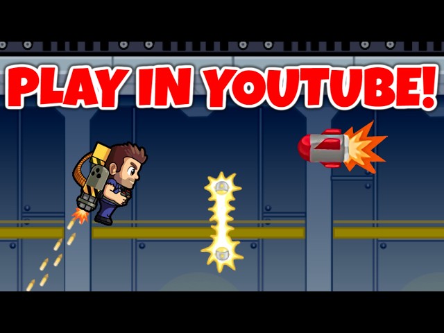 I made Jetpack Joyride into a PLAYABLE YouTube video