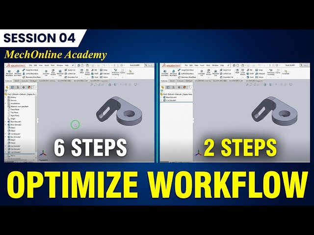 90% of SolidWorks Designers Make This Mistake! (Design Optimization)