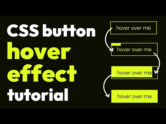 CSS Button Hover Effects Tutorial - Style 3