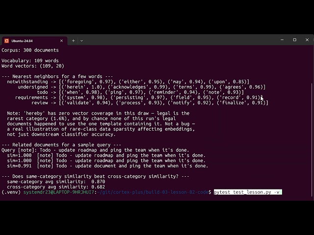 Build 03 Lesson 02 : Word Embeddings from Scratch with NumPy | GloVe, PPMI & SVD Explained (NLP)