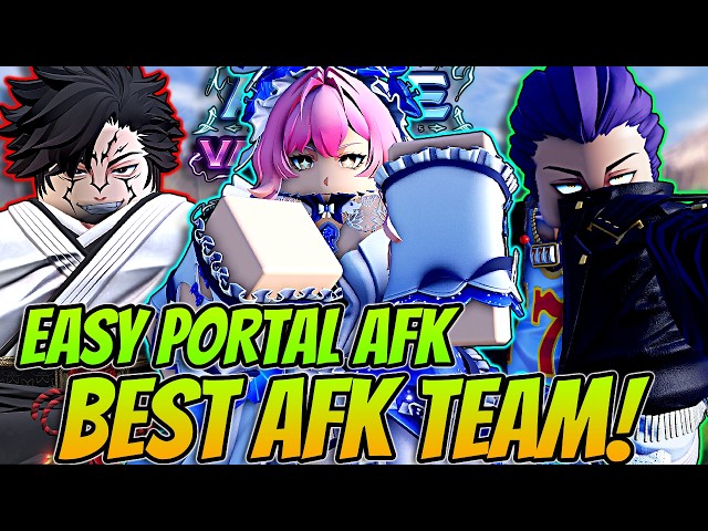 The *BEST* AFK Portal Team IN THE NEW Anime Vanguards Update!
