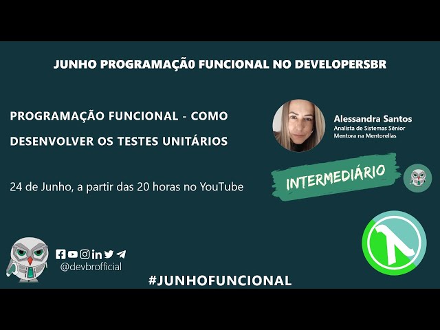[#JunhoFuncional] Programação Funcional - como desenvolver os testes unitários