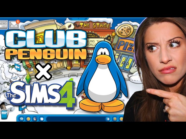 CLUB PENGUIN but it's The SIMS 4 | Part 1