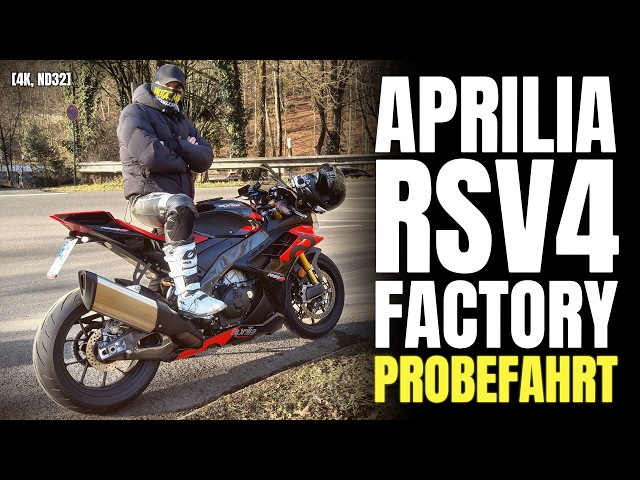 Test drive Aprilia RSV4 Factory (2021) - the absolute 217hp MADNESS!