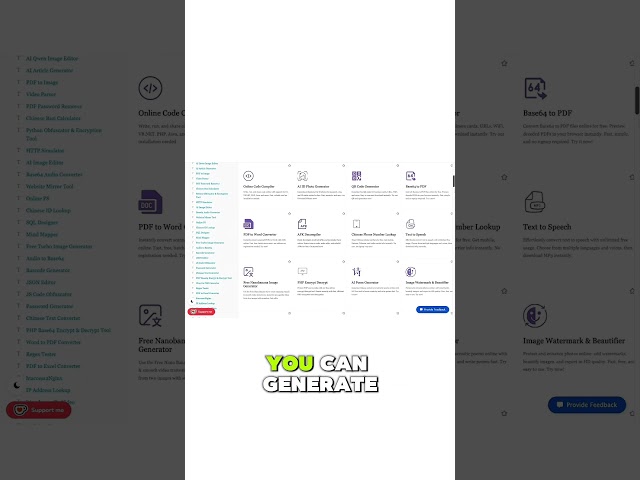 I Found a Secret Website with 100+ Free Tools 🤯 #shorts