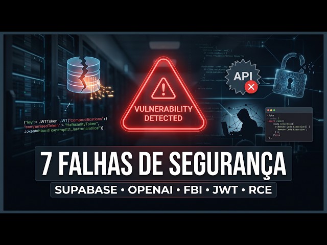 7 Falhas de Segurança que Você Precisa Conhecer Esta Semana