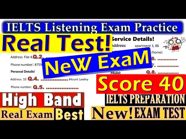 IELTS LISTENING PRACTICE TEST 2026 WITH ANSWERS | 29.09.2026