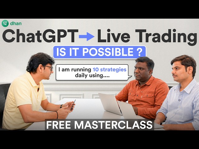 ChatGPT Built a Trading Strategy in Minutes! 😱 | Zero Coding Algo Trading with AI