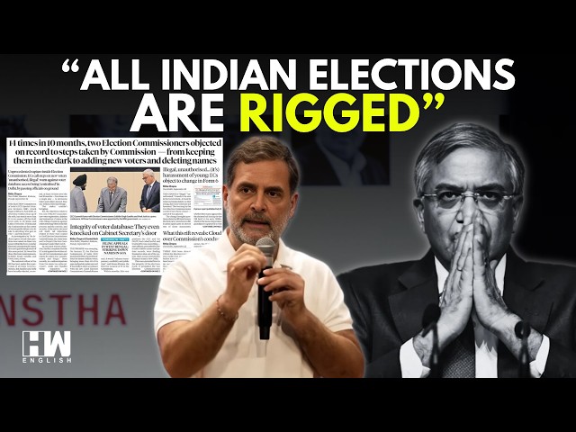 "All Indian Elections Are Rigged": Rahul Gandhi's Big Attack At CEC Gyanesh Kumar Amidst IE Exposé