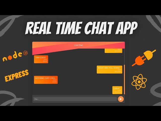 Build A Realtime Chat App In ReactJS and NodeJS using Socket.io  || Source Code