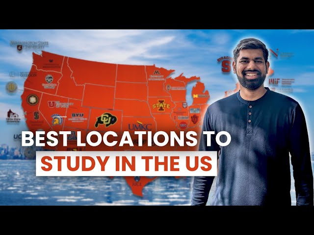 Where to Study in USA? | Best Cities and States for MS in USA 🎓