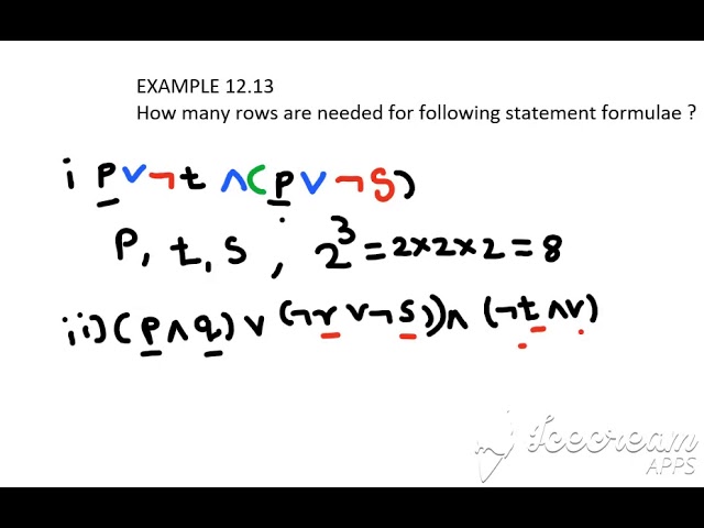 Example 12.13 class 12