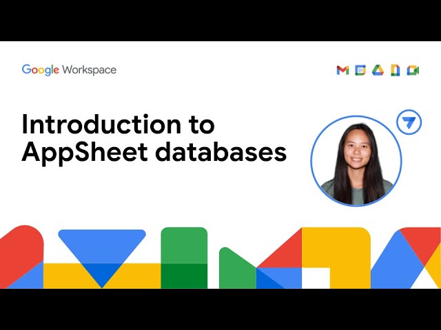 Introduction to AppSheet Databases