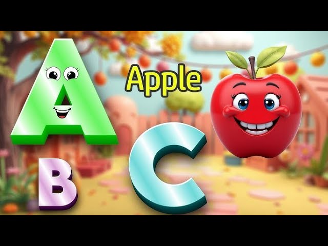 A for apple | abcd | phonics song | a for apple b for ball c for cat | abcd song | nursery rhymes