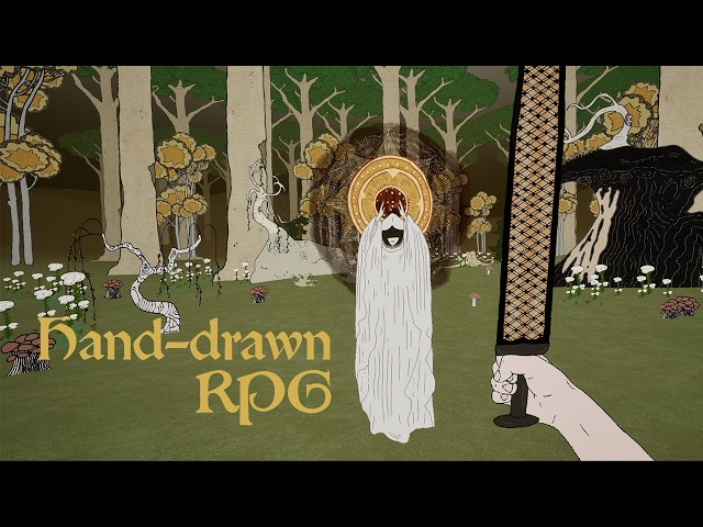 I'm Making a Hand-Drawn Fantasy RPG | Mourning Isle Dev Log 0.5