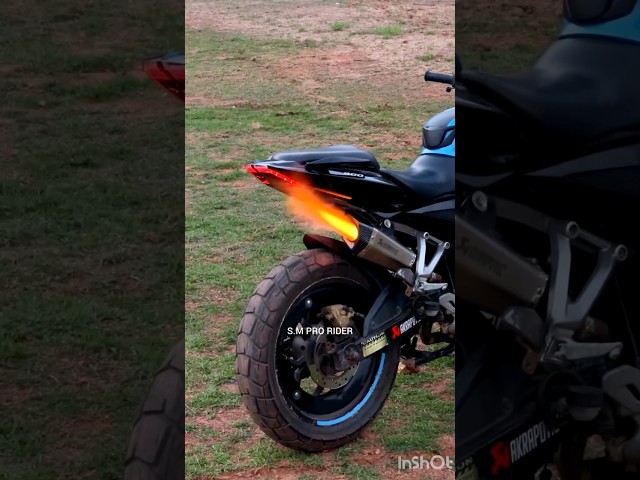 NS 200 exhaust sound#bike_rider#akrapovic#fire#super performance#shorts_video#reels#viral_video.||🔥🔥