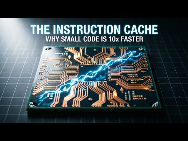 The Memory Wall is Real! ⚡ Small Code = 10x Faster 🚀