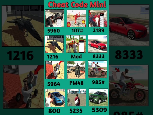 New Cheat Code 🤑 Indian Bike Driving 3D | Vehicle Number | New Cheat Code 2026