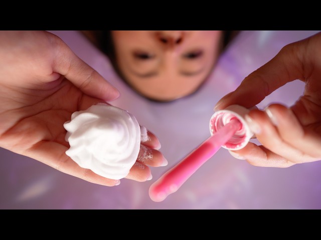 ASMR Realistic Spa For Sleep ☁️✨ (low lit, skincare, hair treatment)