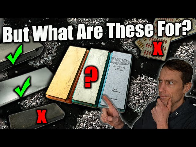 Beginner Sharpening Stone Buyers Guide - What to Buy FIRST And What To AVOID