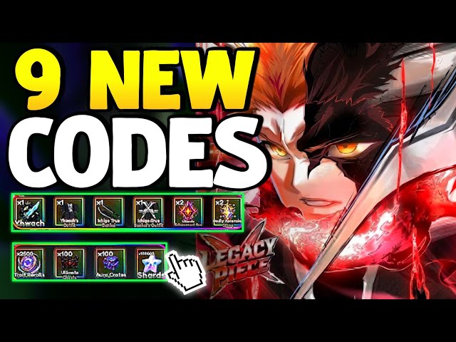 ALL WORKING LEGACY PIECE CODES ROBLOX - All New Legacy piece Codes 2026! (UPDATED)