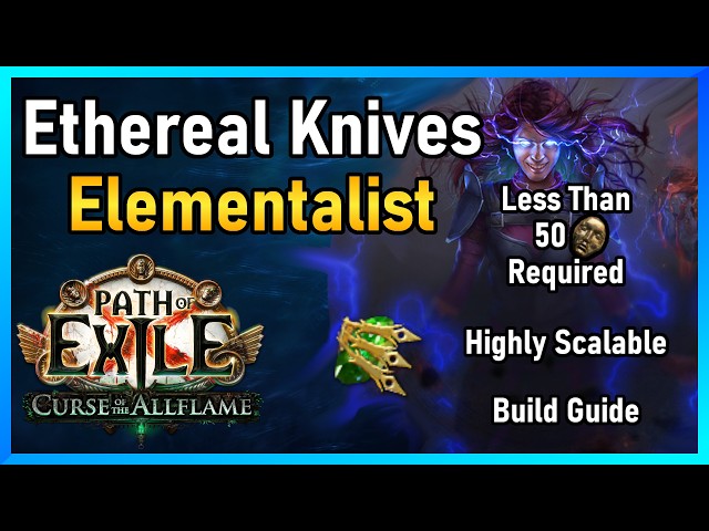 [PoE 3.29] EK Elementalist | Map Blaster | High & Low Budgets | Build Guide | Endgame DPS Scaling